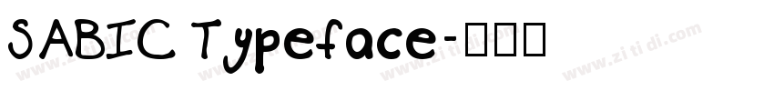 SABIC Typeface字体转换